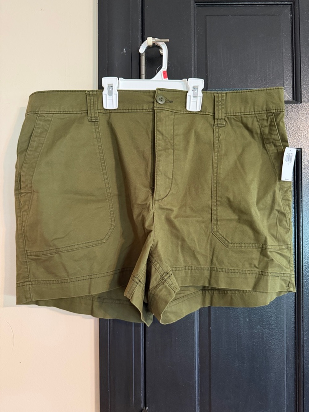 Old Navy Olive Utility Cargo Shorts